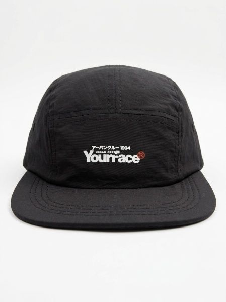 BONÉ YOURFACE 5PANEL URBAN CREW 1994 - PRETO