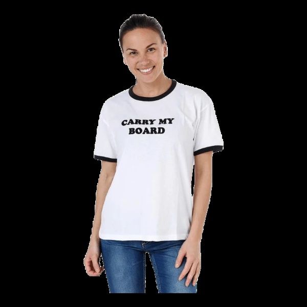 CAMISETA FEMININA MC HURLEY CARRY MY BOARD