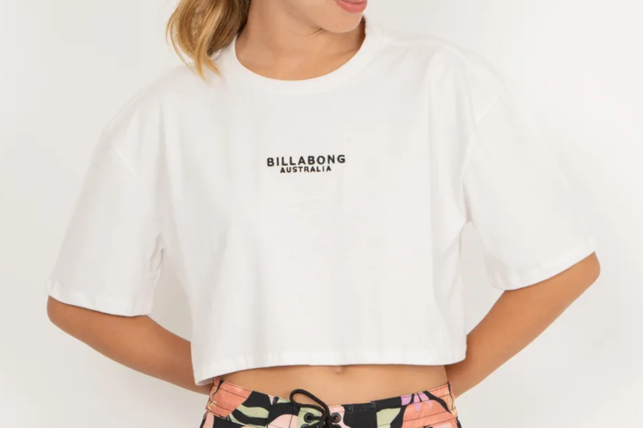 BLUSA M/C BILLABONG FEMININA BASELINE -  ...