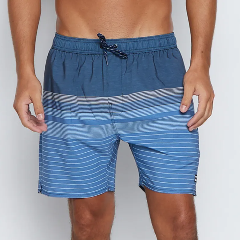 BOARDSHORT BILLABONG STRIPE LAYBACK - AZUL