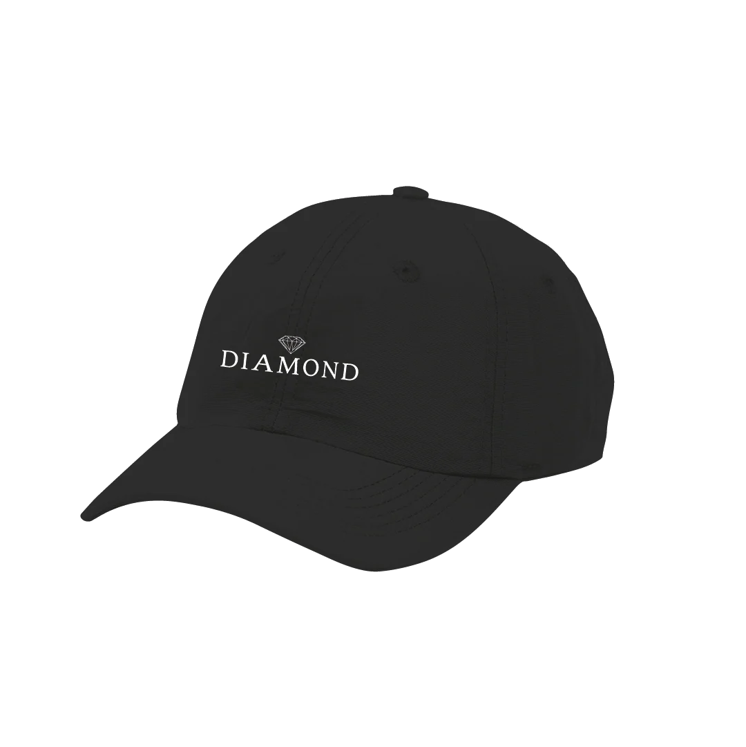 BONE DIAMOND CLASSIC DAD HAT - PRETO