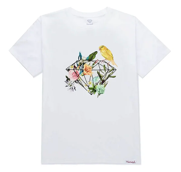 CAMISETA DIAMOND CANARY FLOWERS TEE