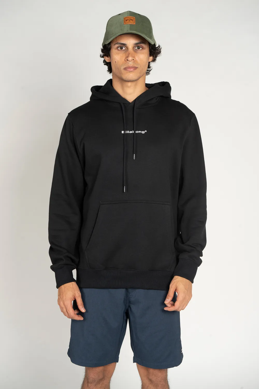 MOLETOM BILLABONG SMITTY - PRETO