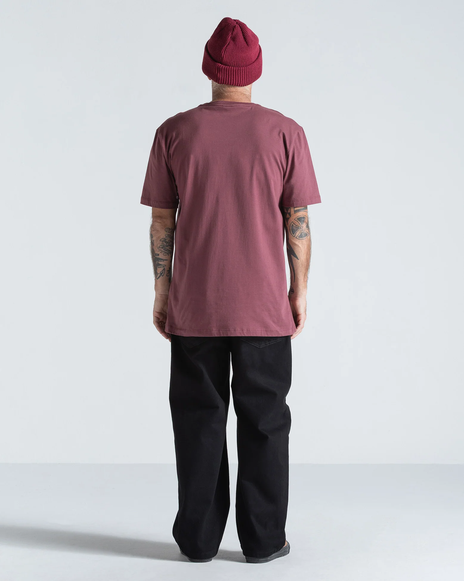 CAMISETA VOLCOM STONE BLANKS - BORDO