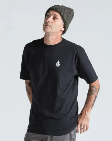 CAMISETA VOLCOM SILK MC ICONIC - PRETO