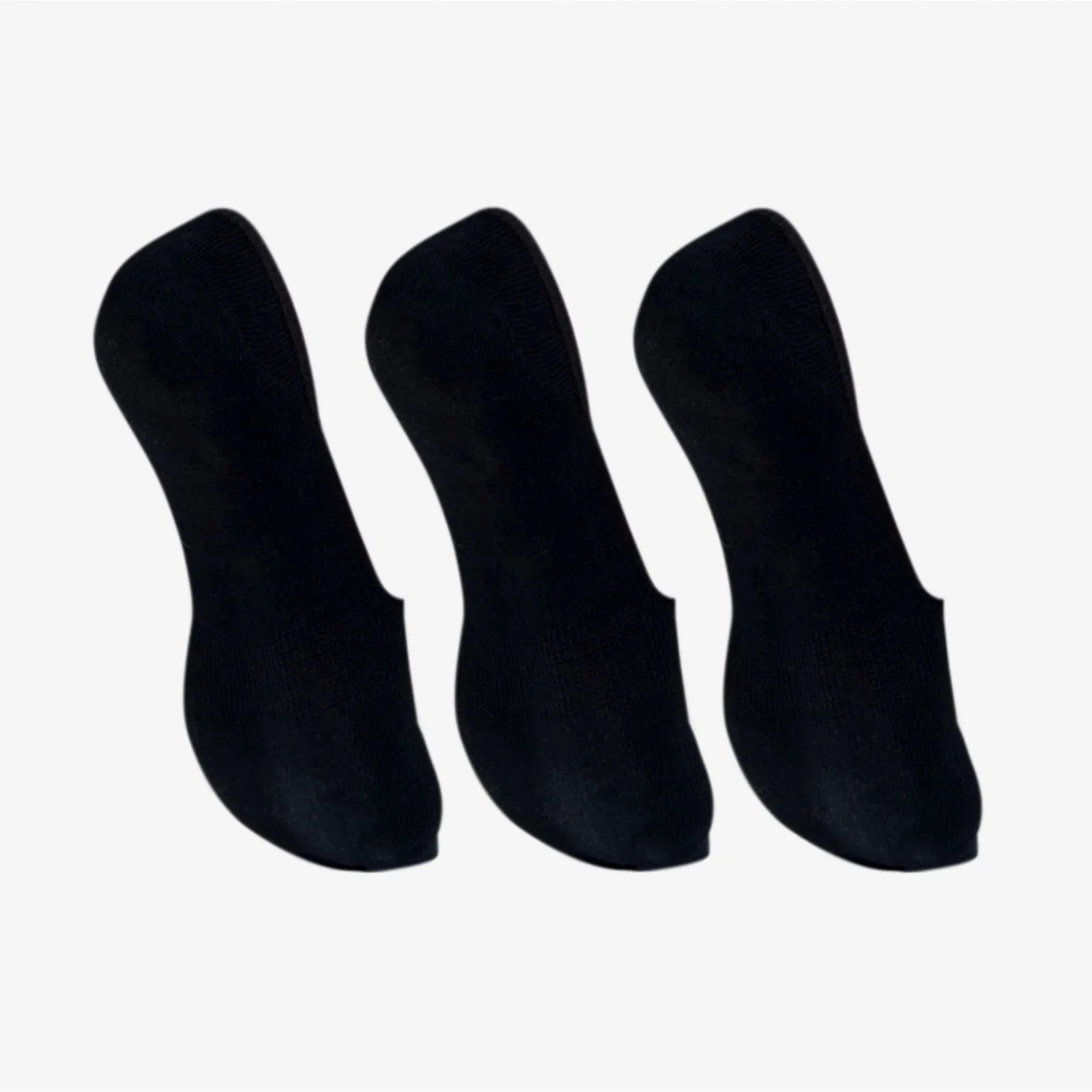 MEIA TRIPACK UNISEX FILA INVISIBLE - PRETO