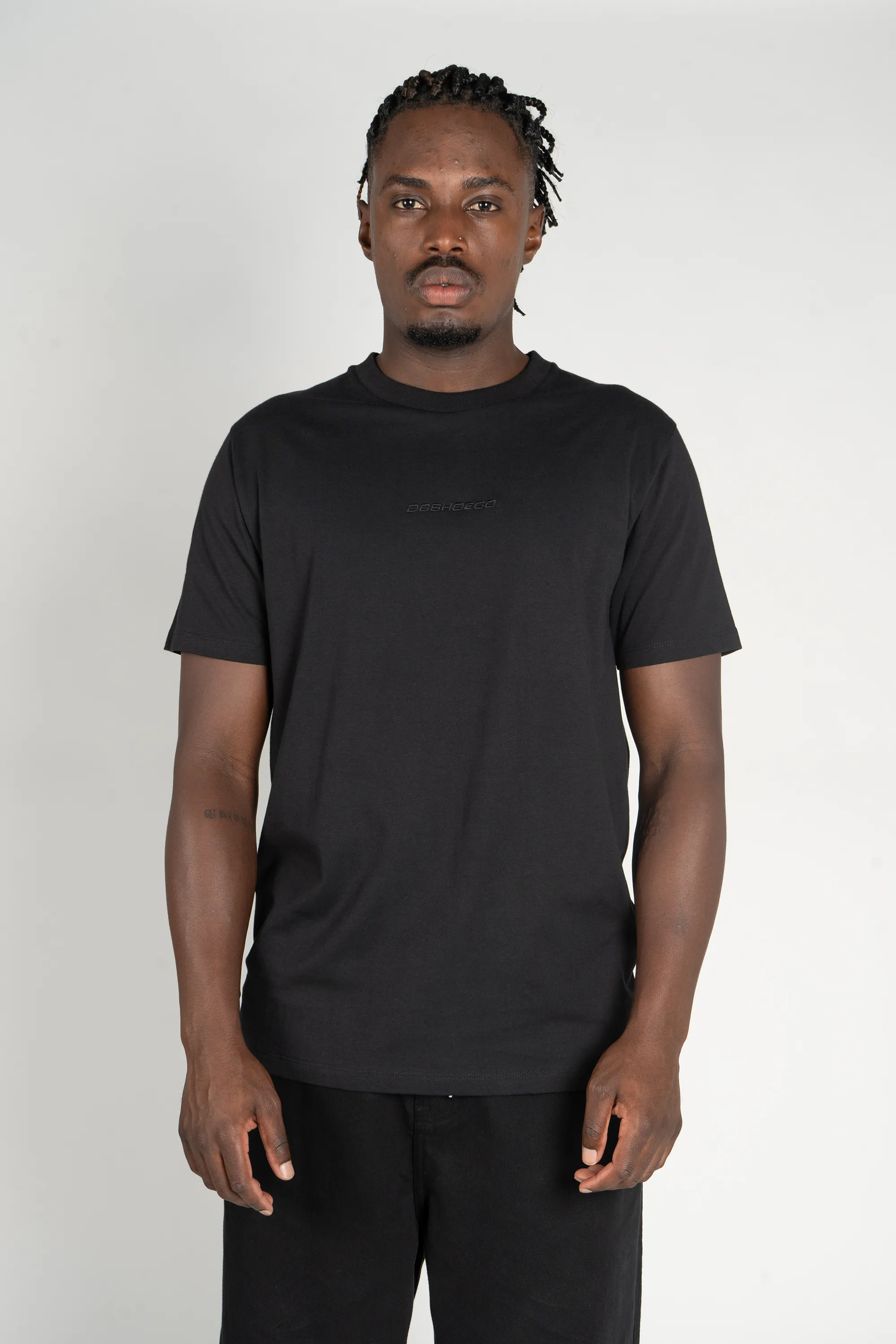CAMISETA M/C DC BASELINE - PRETO