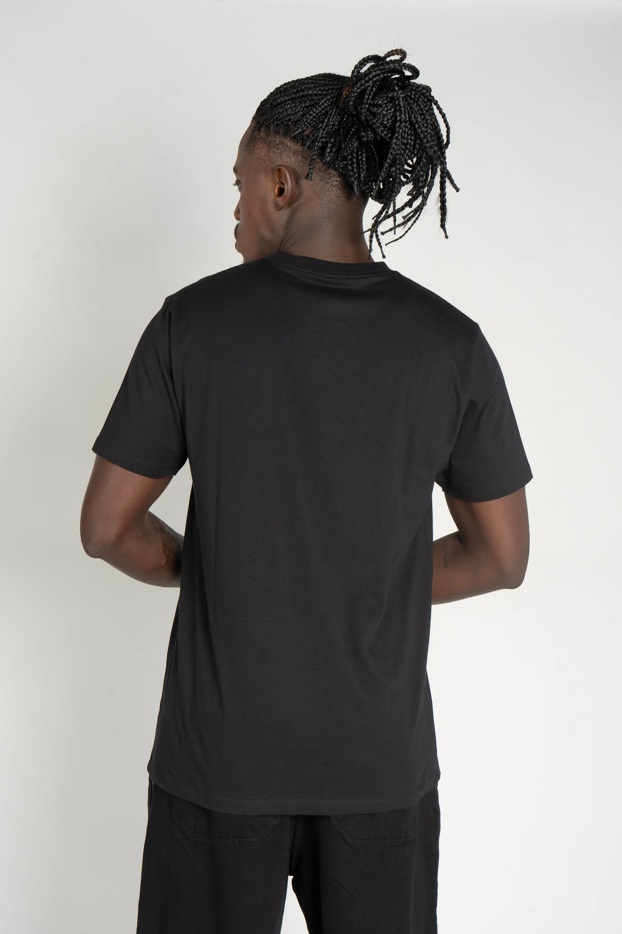 CAMISETA M/C DC BASELINE - PRETO
