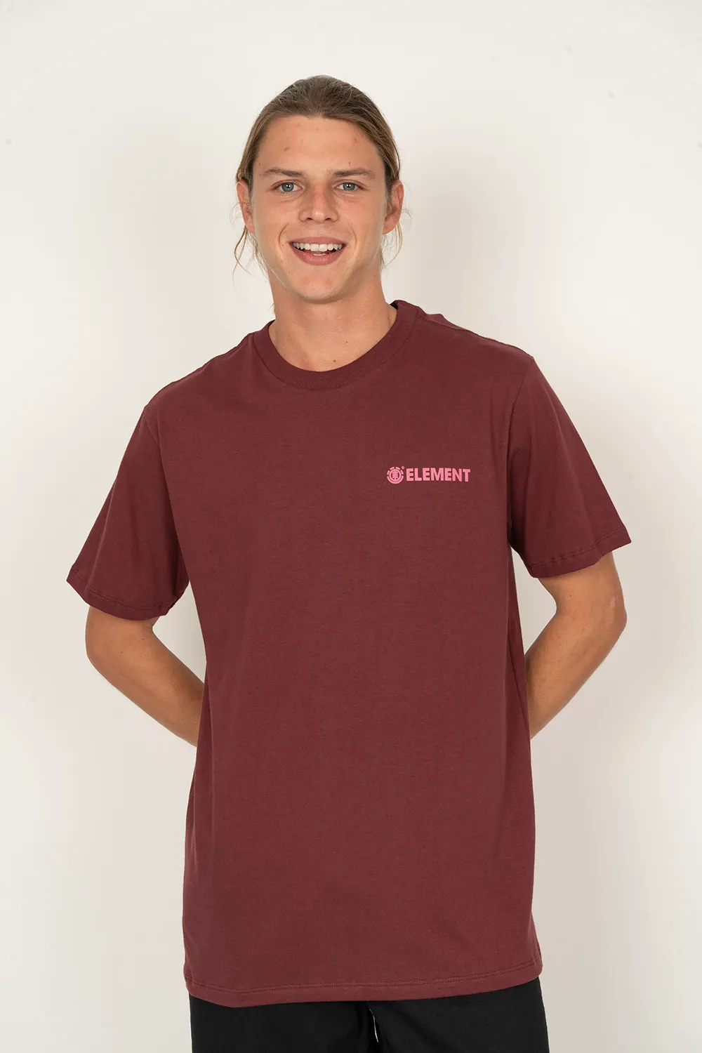 CAMISETA M/C ELEMENT BLAZIN CHEST - VINHO