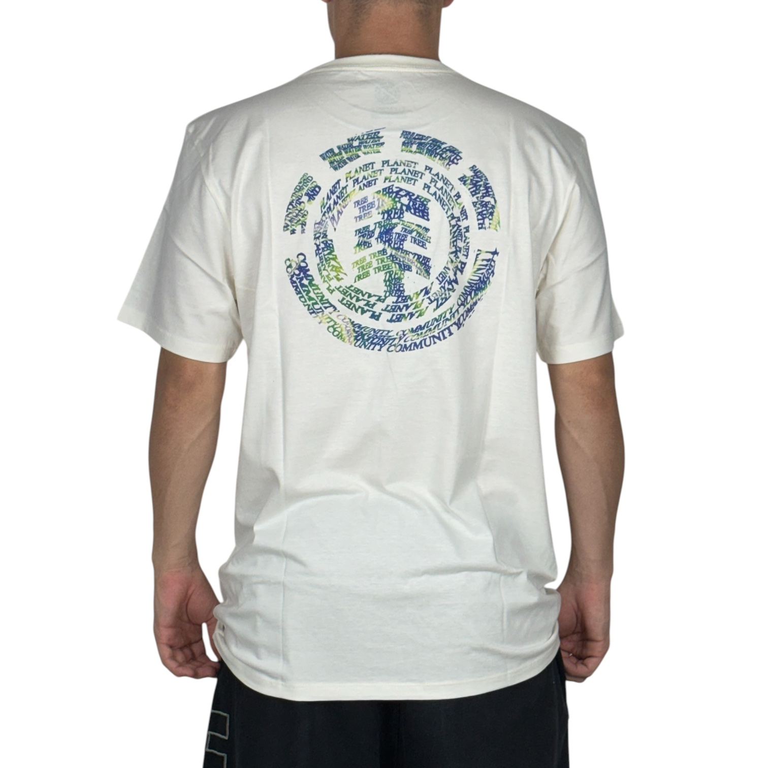 CAMISETA M/C ELEMENT MEANING - SNOW WHITE