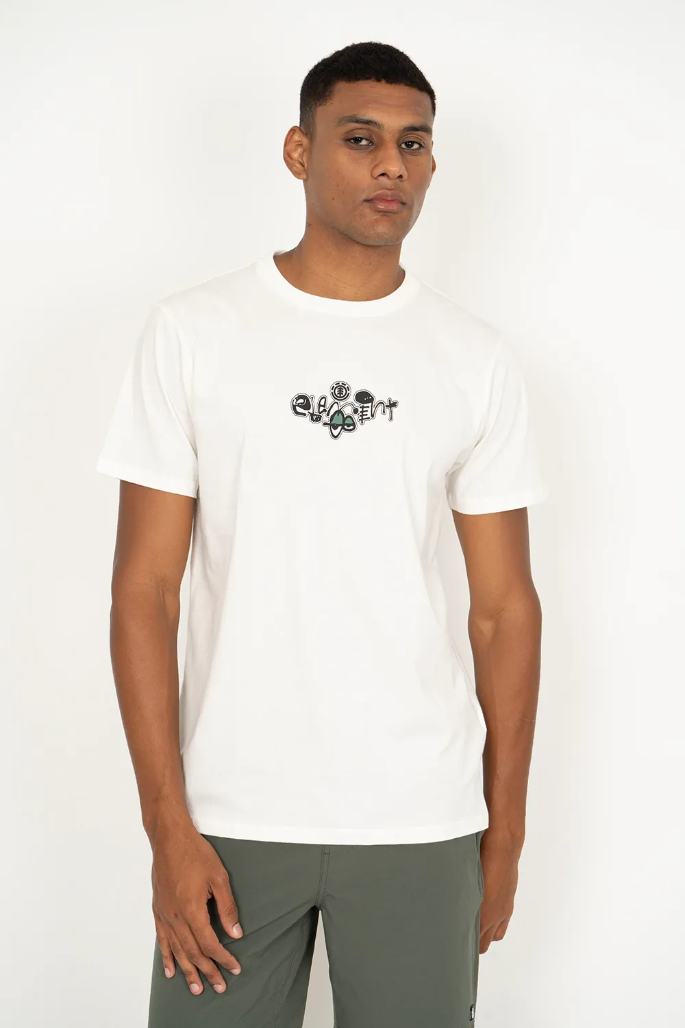 CAMISETA M/C ELEMENT SUNDAY - SNOW WHITE