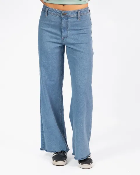 CALCA RIP CURL HOLIDAY DENIM - LIGHT BLUE