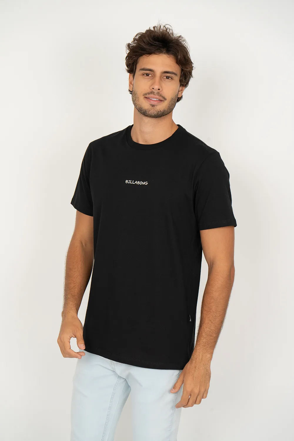 CAMISETA BILLABONG M/C TIMELINE - PRETO 