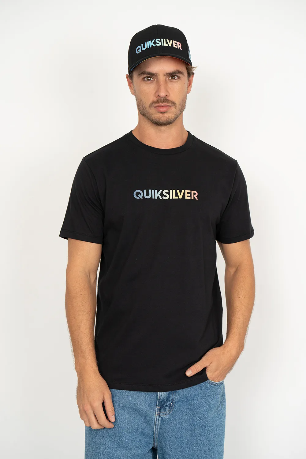 CAMISETA M/C QK GRADIENT TYPE ANTIQUE - P...