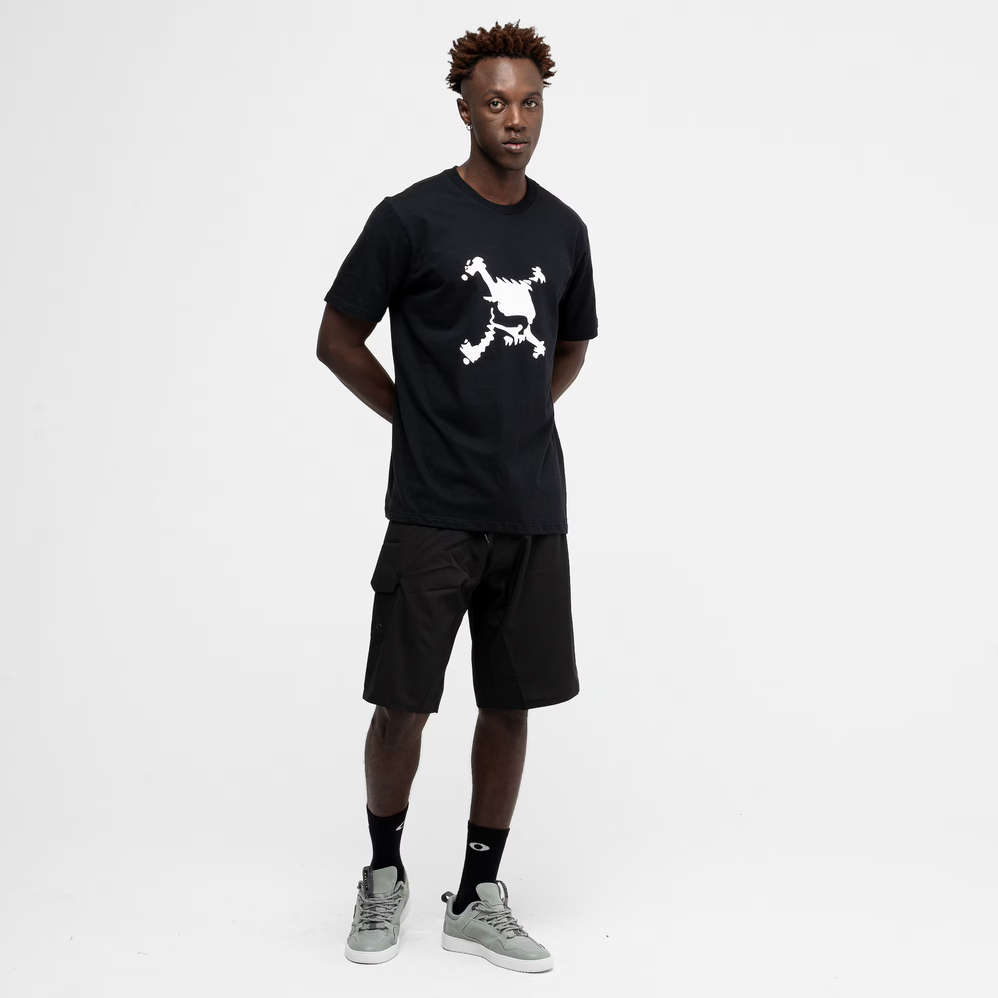 CAMISETA OAKLEY HERITAGE SKULL - BLACKOUT