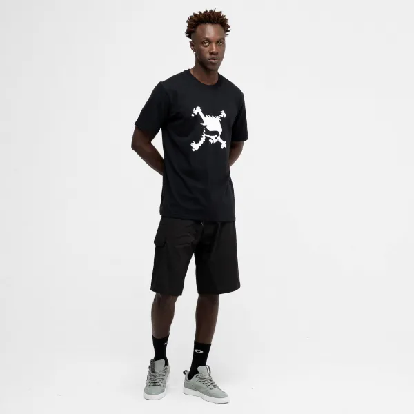 CAMISETA OAKLEY HERITAGE SKULL - BLACKOUT