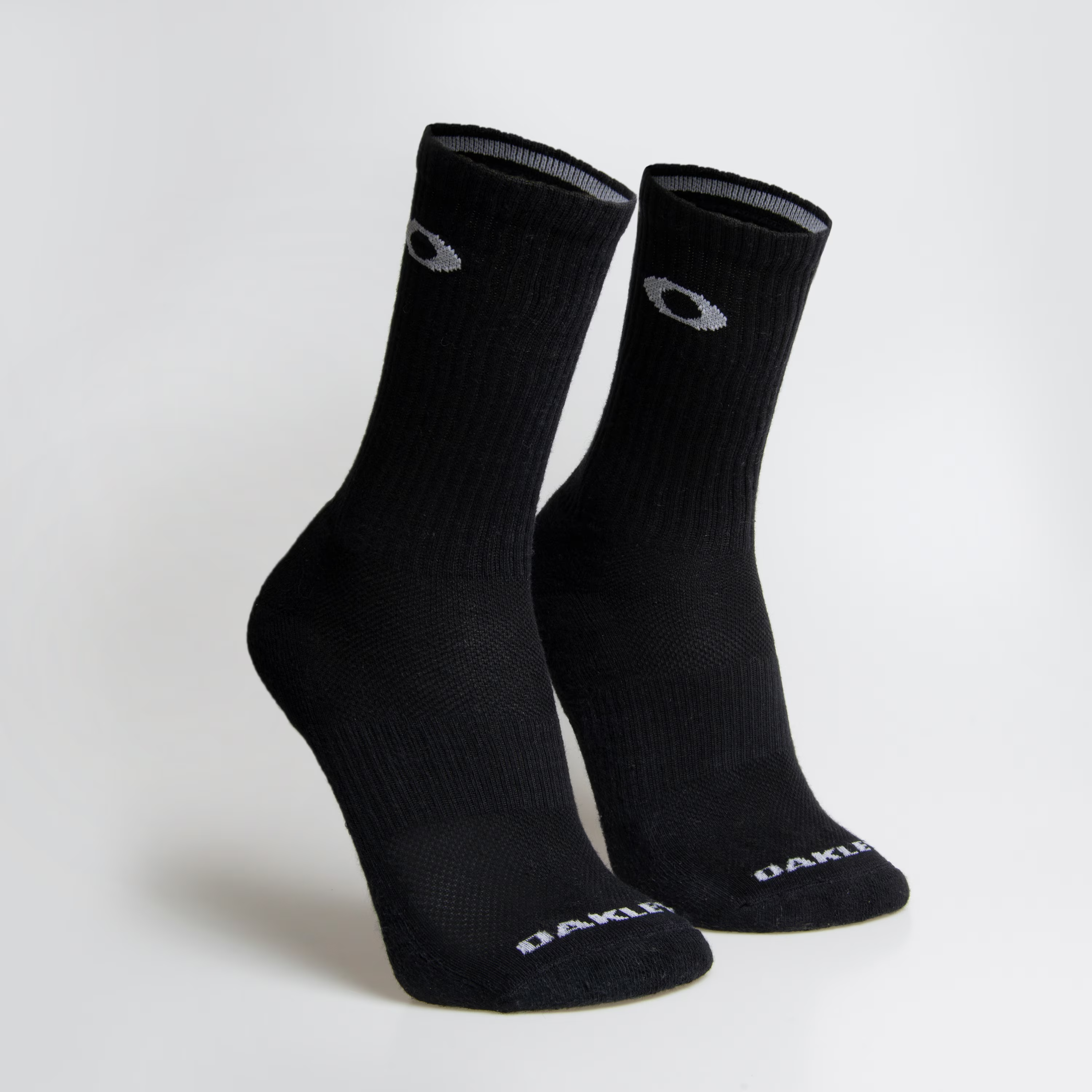 MEIA OAKLEY ESSENTIAL CREW SOCK - BLACKOUT
