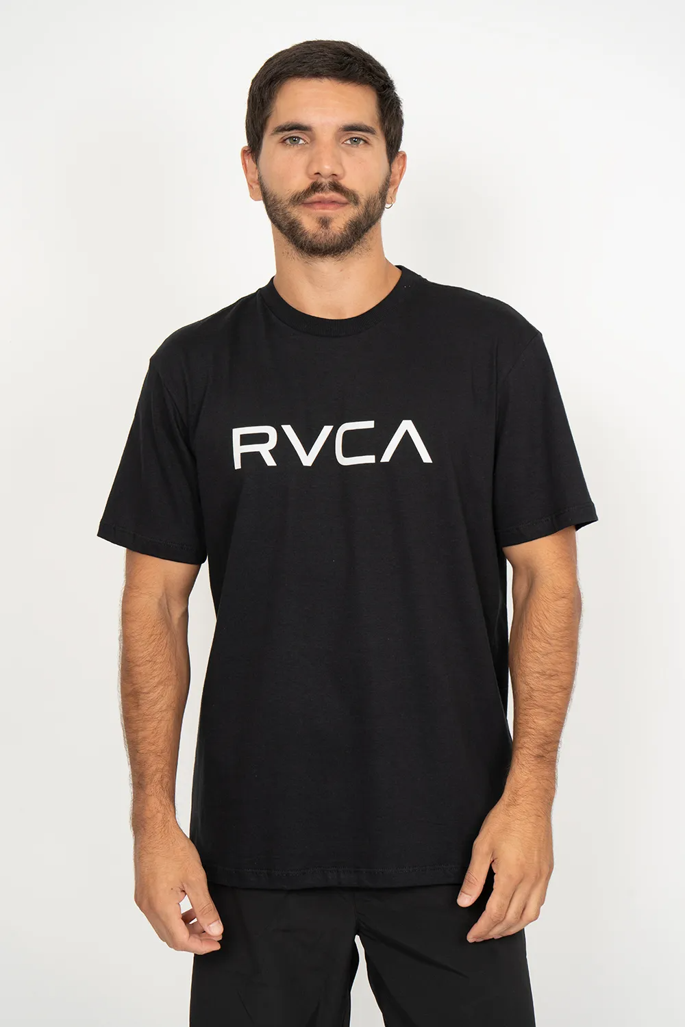 CAMISETA M/C RVCA BIG RVCA - PRETO