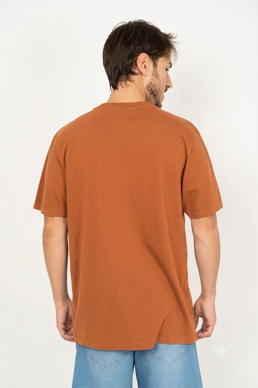 CAMISETA M/C BILLABONG SMALL ARCH - TELHA