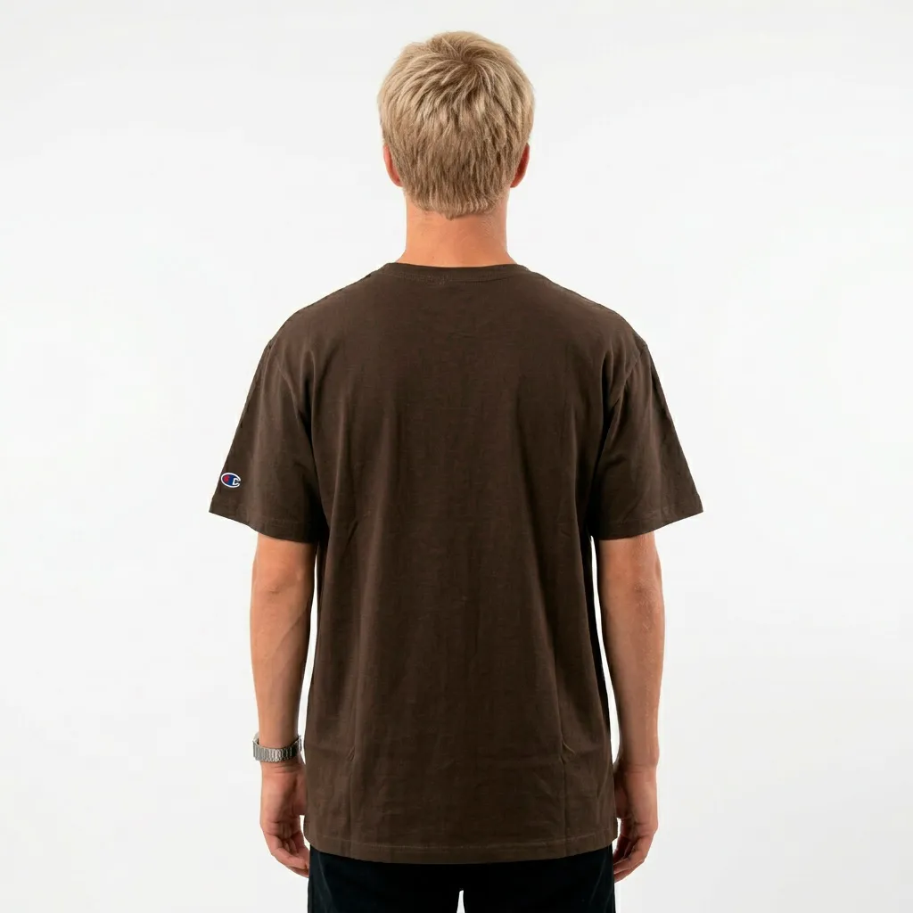 CAMISETA CHAMPION MINI SCRIPT LOGO INK - ...