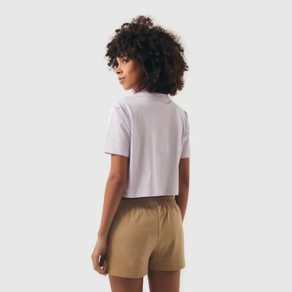 CAMISETA CHAMPION CROPPED MINI SCRIPT - M...
