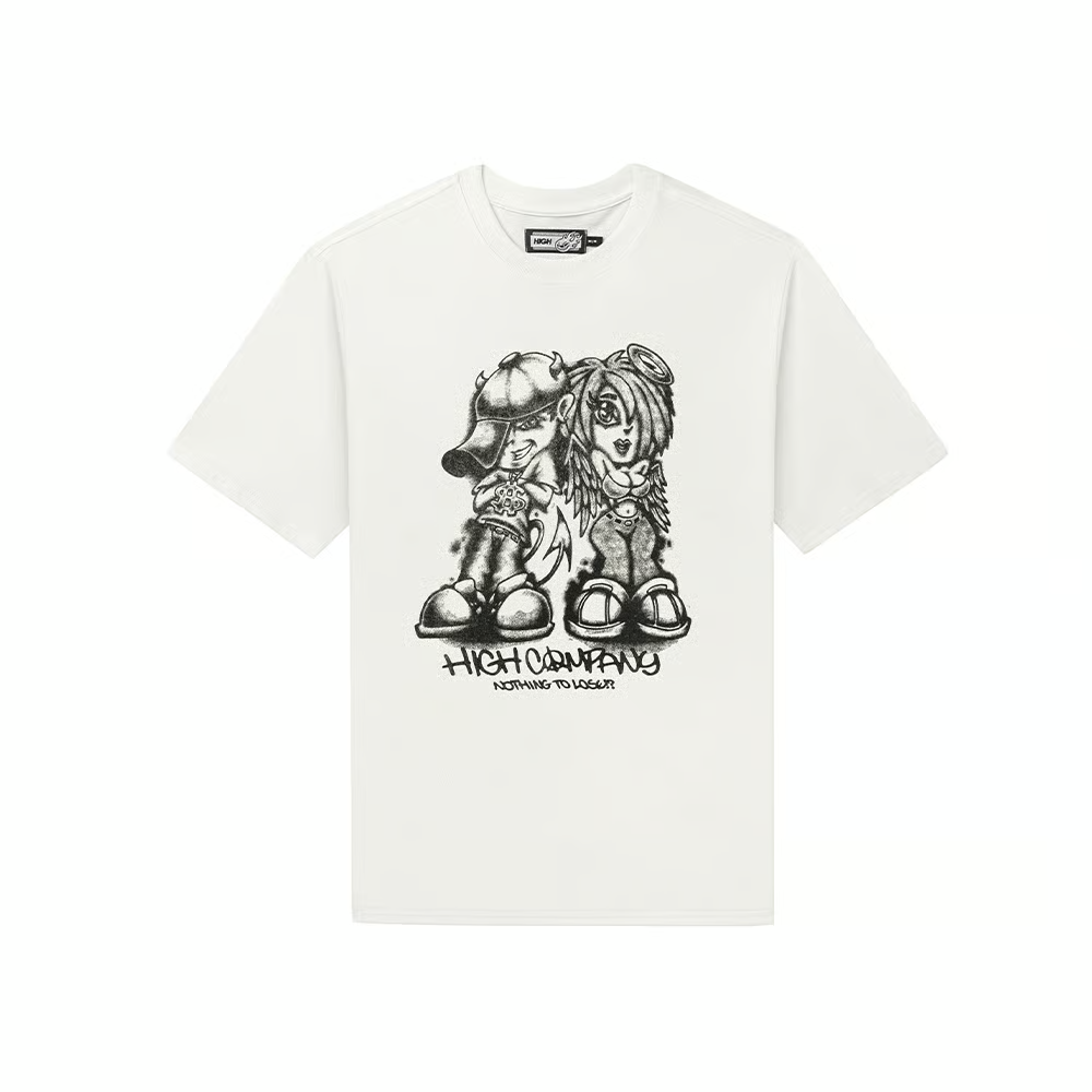 CAMISETA HIGH AIRBRUSH - BRANCO
