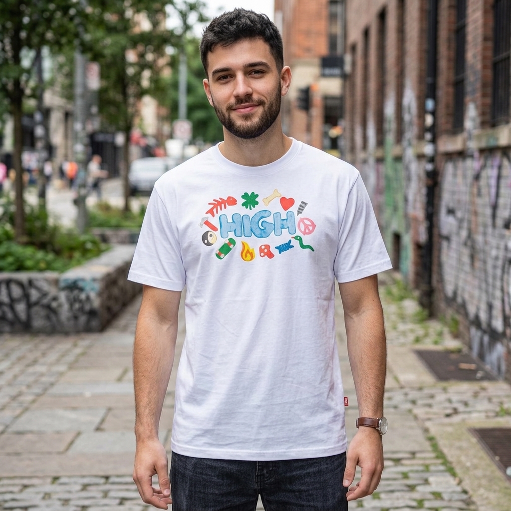 CAMISETA HIGH CLAY
