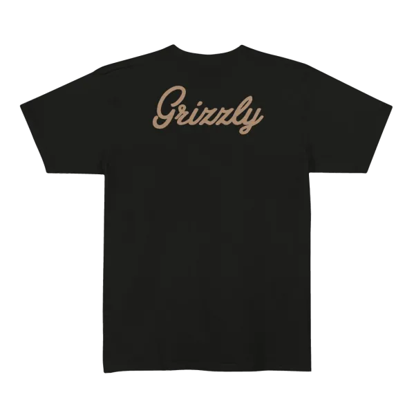 CAMISETA GRIZZLY BACK SCRIPT LOGO TEE