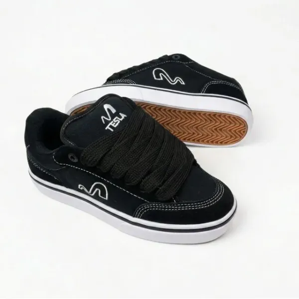 TENIS TESLA FLOW XL - BLACK WHITE