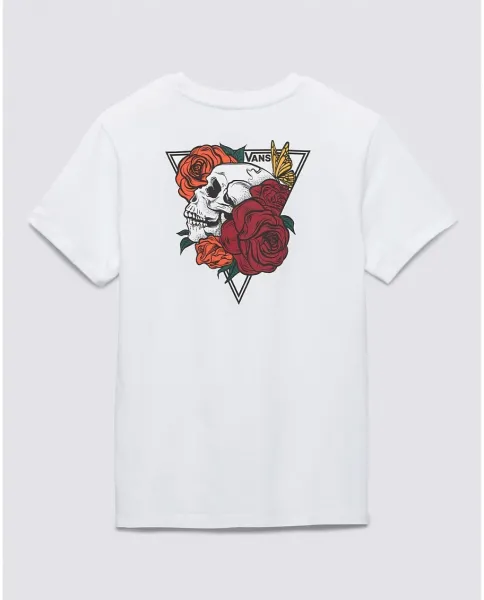 CAMISETA VANS FEMININA BLOOM SKULL CR