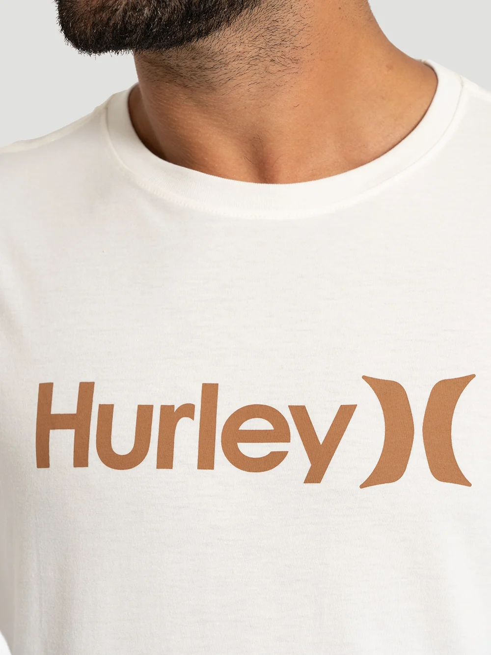 CAMISETA HURLEY SILK OEO SOLID - OFF WHITE