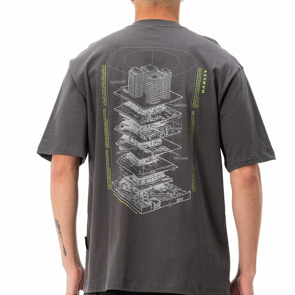 CAMISETA OAKLEY URBANVERSE 3D BUILDING - ...