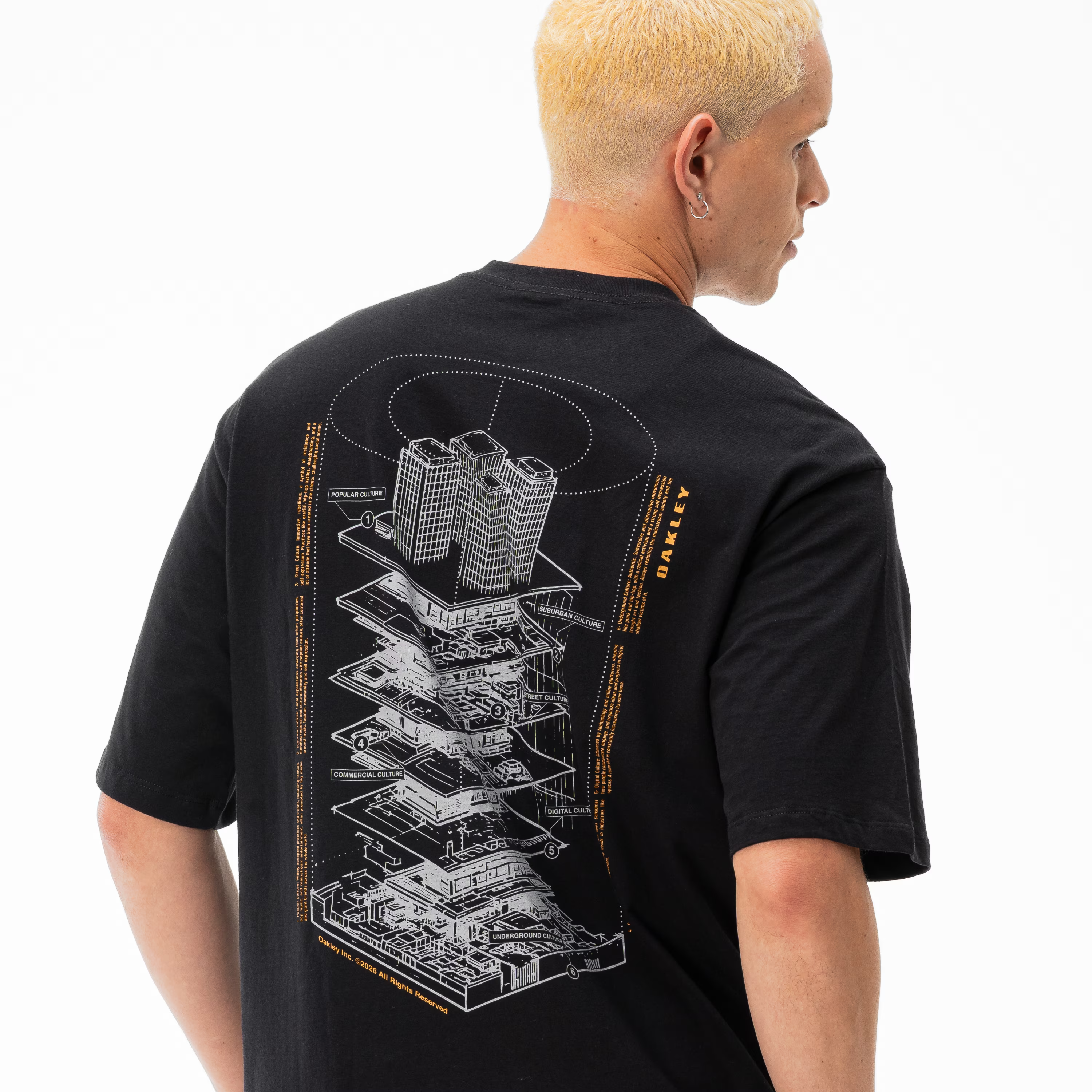 CAMISETA OAKLEY URBANVERSE 3D BUILDING - ...