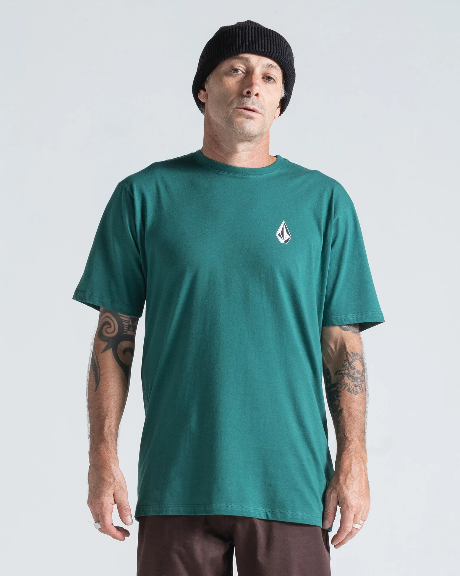 CAMISETA VOLCOM SILK MC ICONIC - VERDE