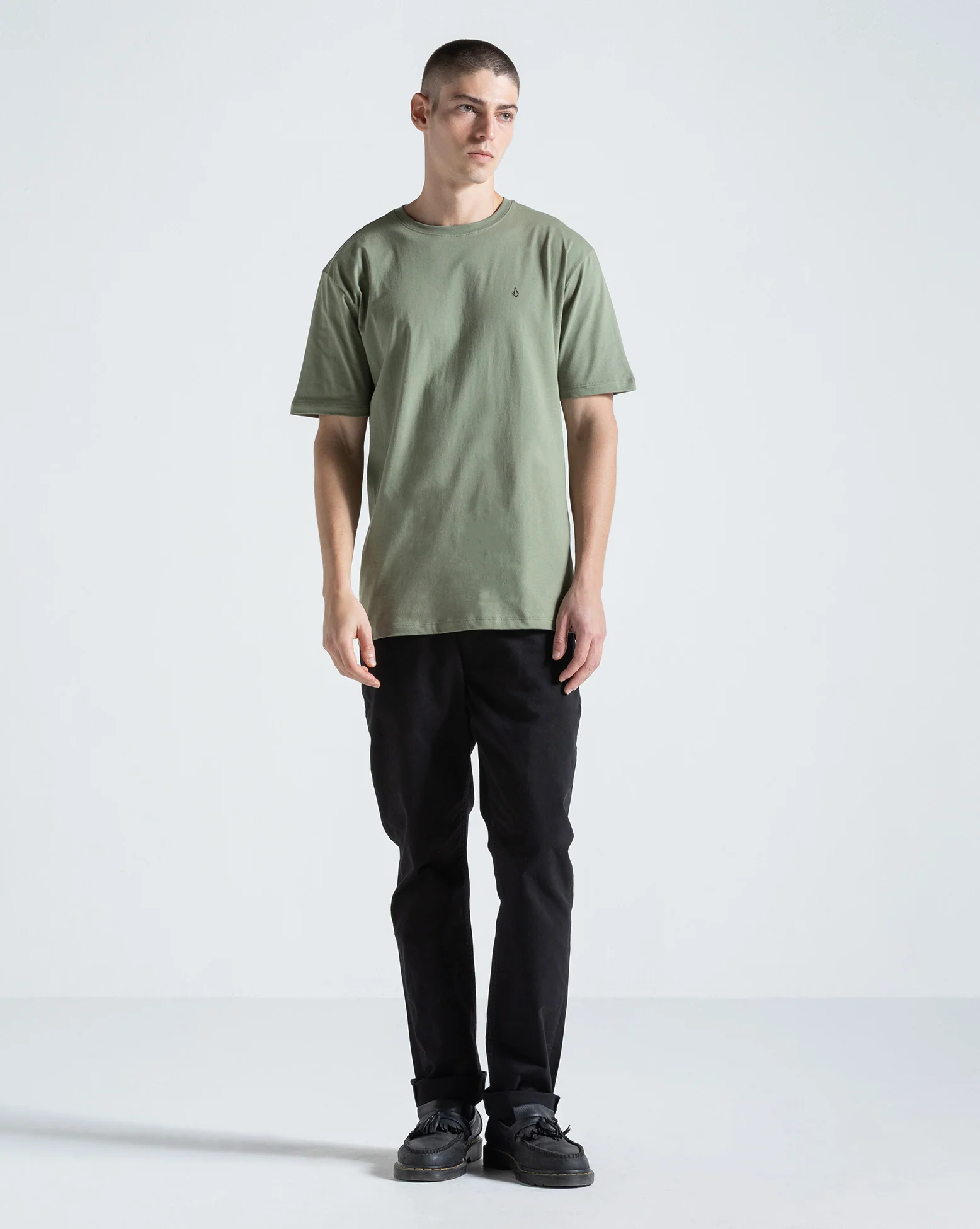 CAMISETA VOLCOM SILK MC STONE BLANKS - VE...