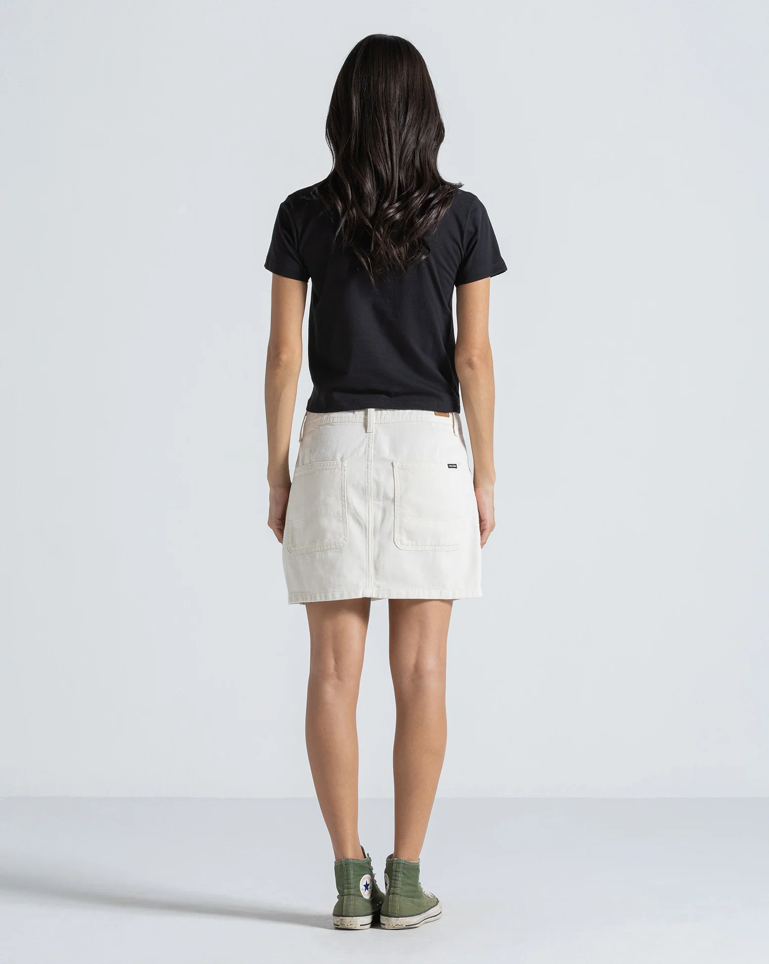 CAMISETA VOLCOM SILK MC STONE FEM - PRETO