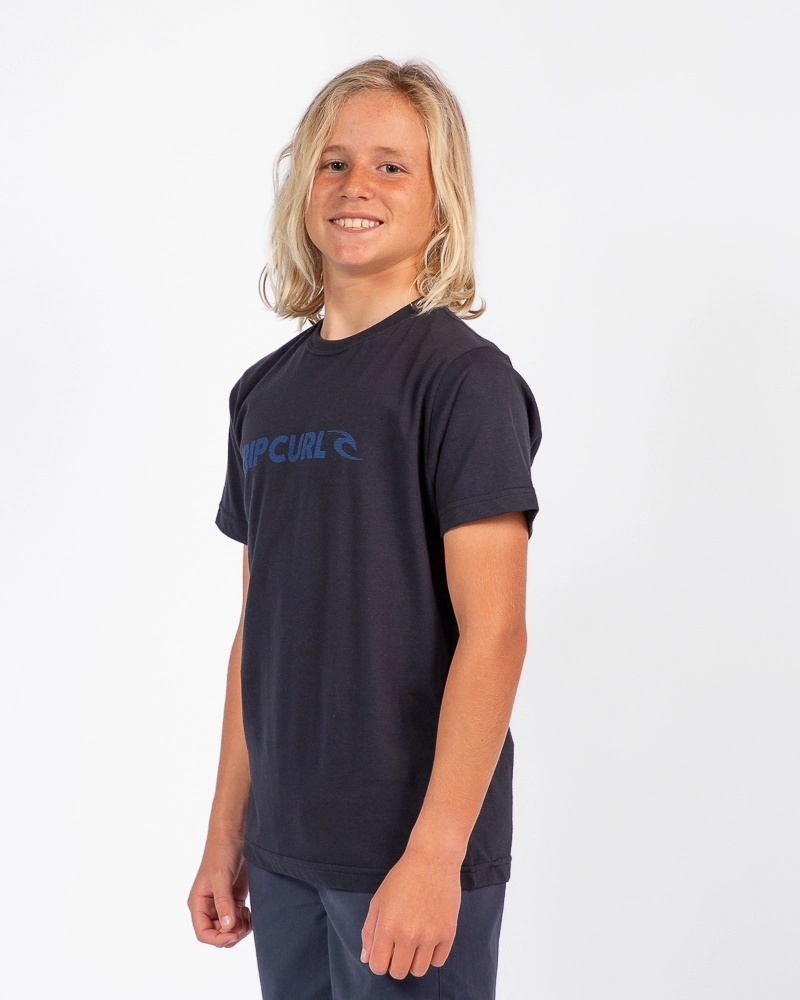 CAMISETA RIP CURL NEW ICON SPHERE JUV