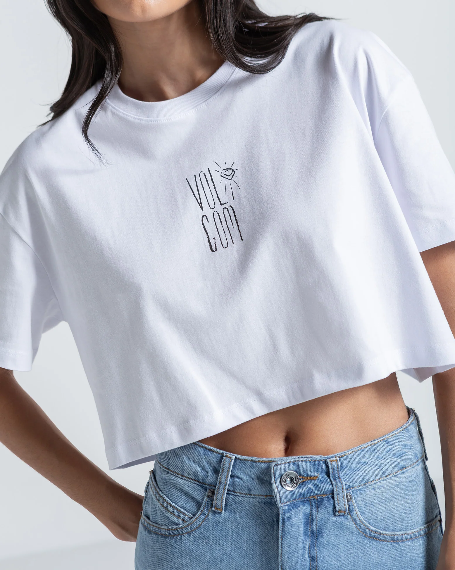 CAMISETA VOLCOM SILK MC SUNNY DIAMOND FEM...