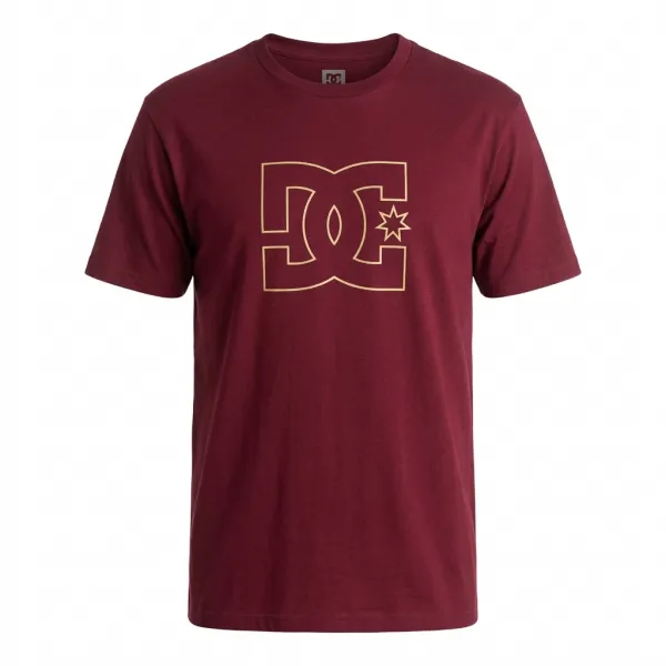 CAMISETA DC M/C OUTLINE STAR - VINHO