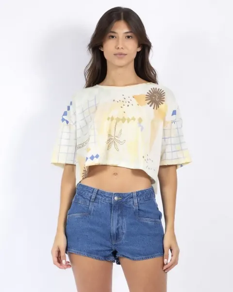 CAMISETA FEMININA MC RIP CURL SUN CLUB MI...