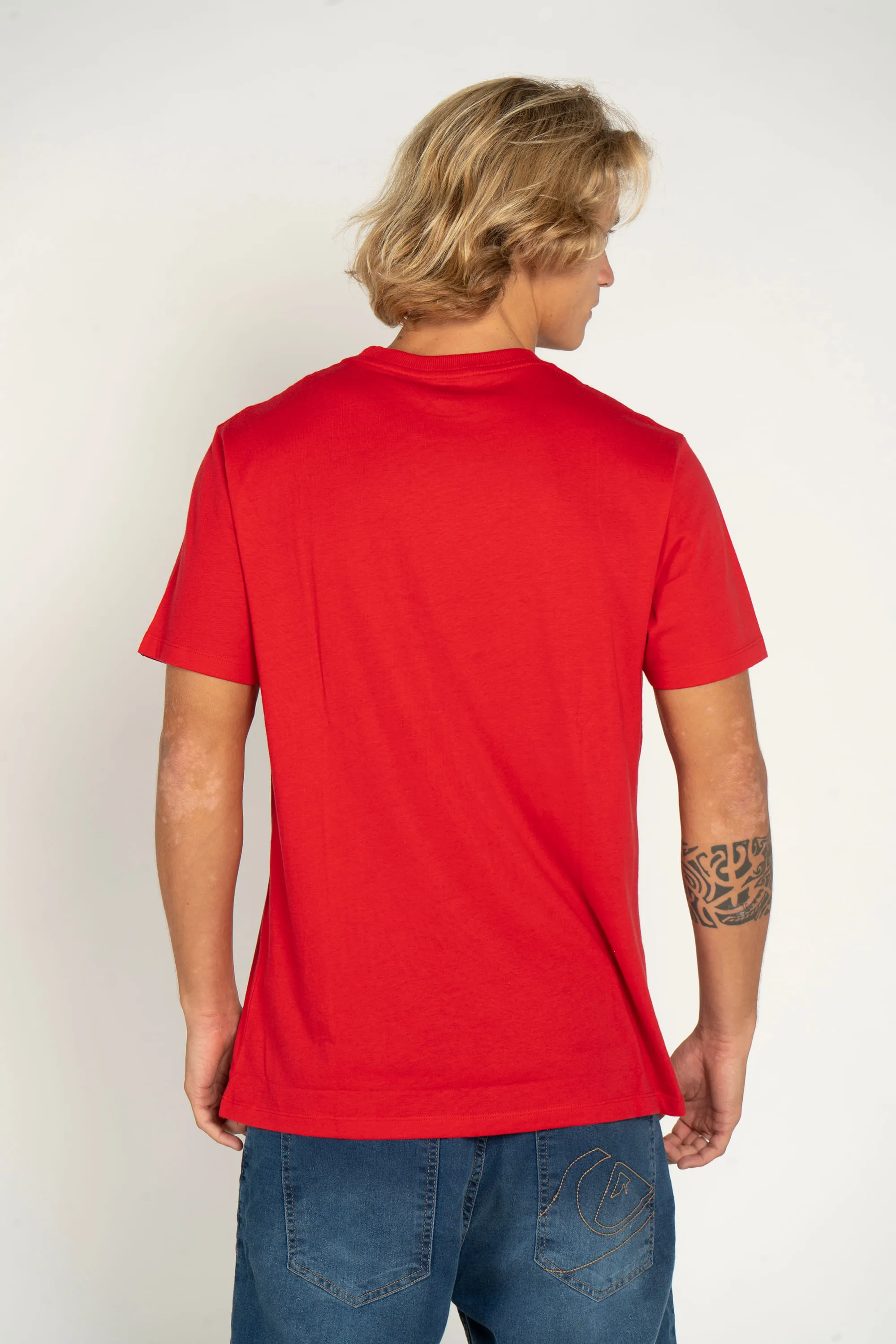 CAMISETA M/C QUIKSILVER IMPAIRED LOGO DNA