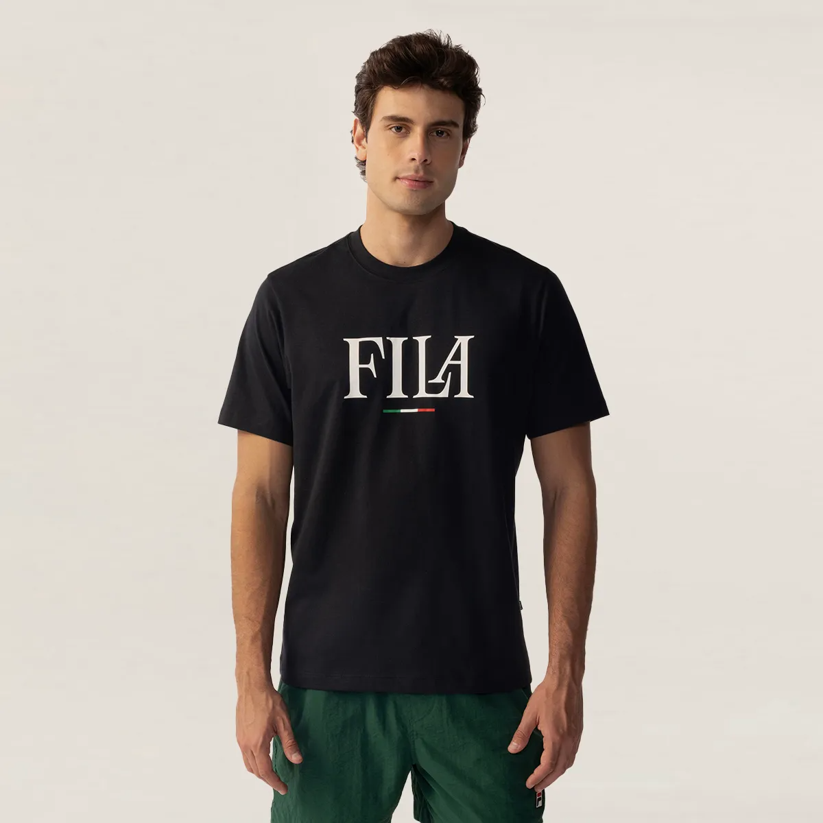 CAMISETA MASC. FILA REGULAR ITALY LETTER