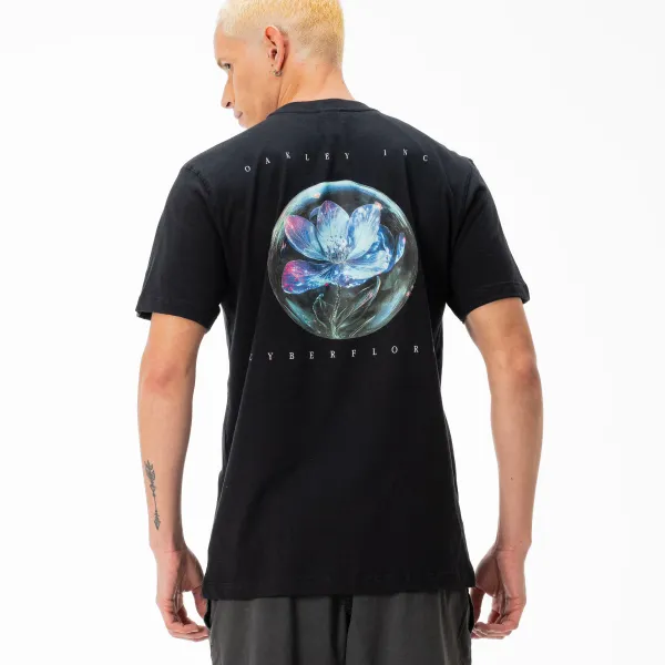 CAMISETA OAKLEY CYBERFLORA ELLIPSE GLASS ...