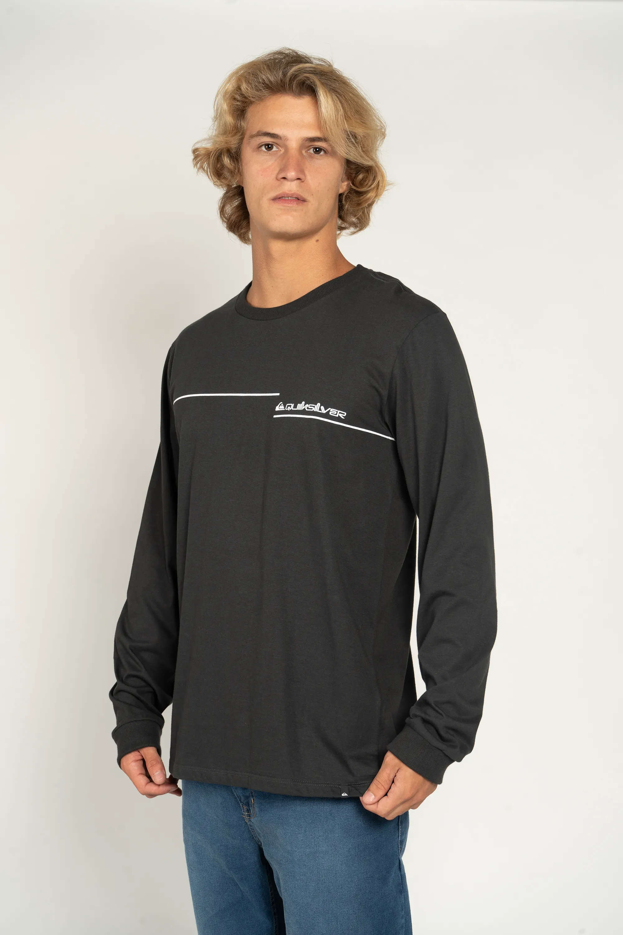 CAMISETA M/L QUIKSILVER NEW LINES