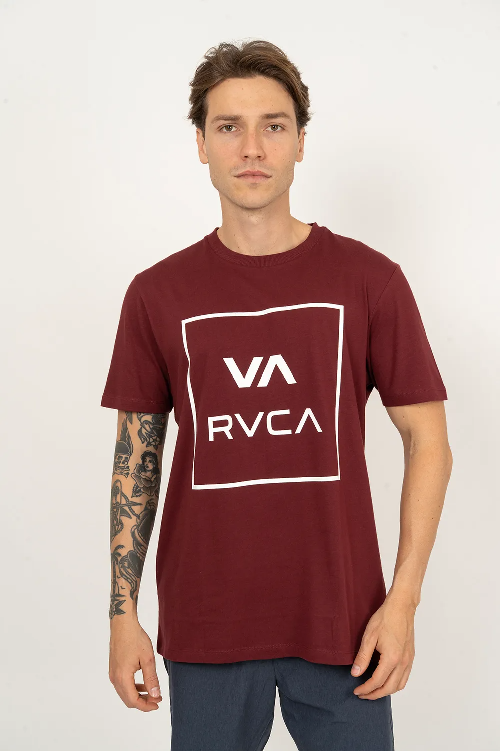 CAMISETA M/C RVCA VA ALL THE WAY