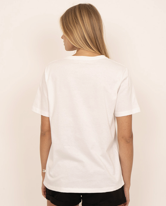 CAMISETA ROXY M/C BASICS - SNOW WHITE