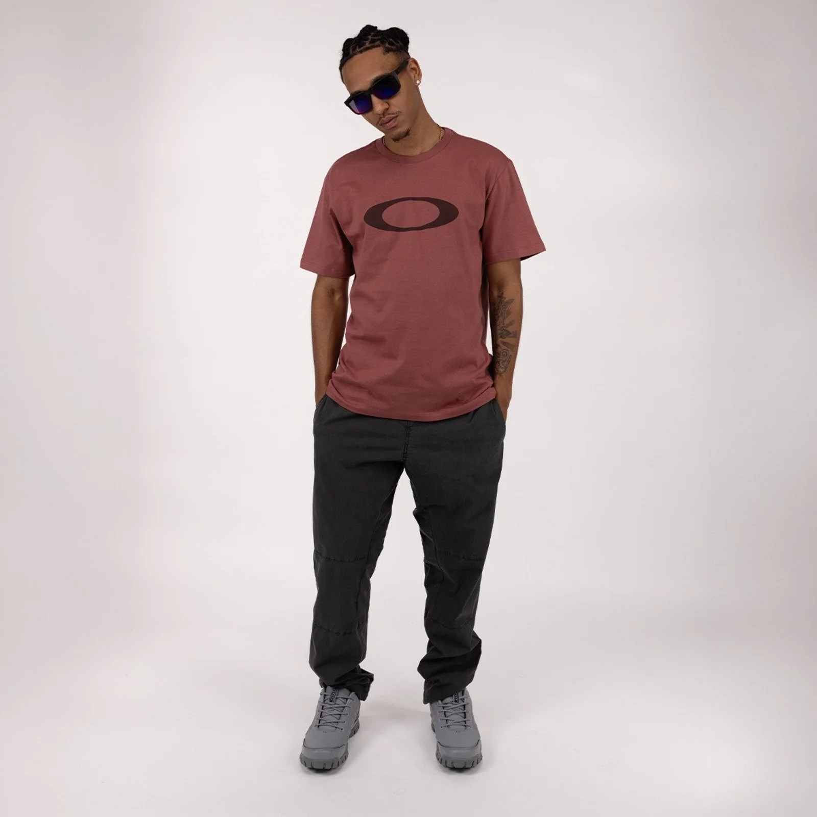 CAMISETA OAKLEY O-ELLIPSE - ROSEWOOD
