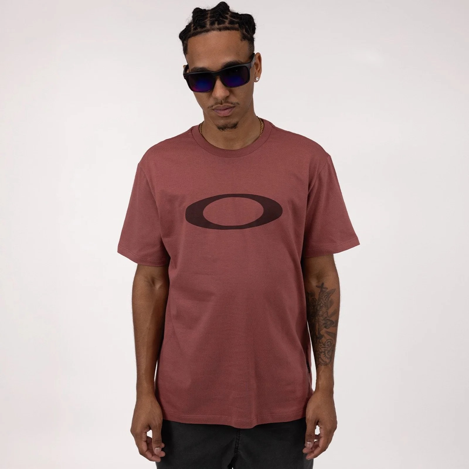 CAMISETA OAKLEY O-ELLIPSE - ROSEWOOD