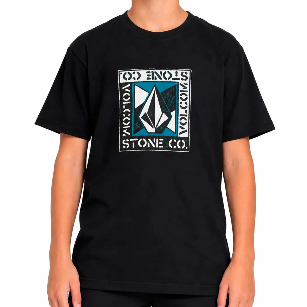 CAMISETA VOLCOM SILK MC ANGLE IRON CLASSI...