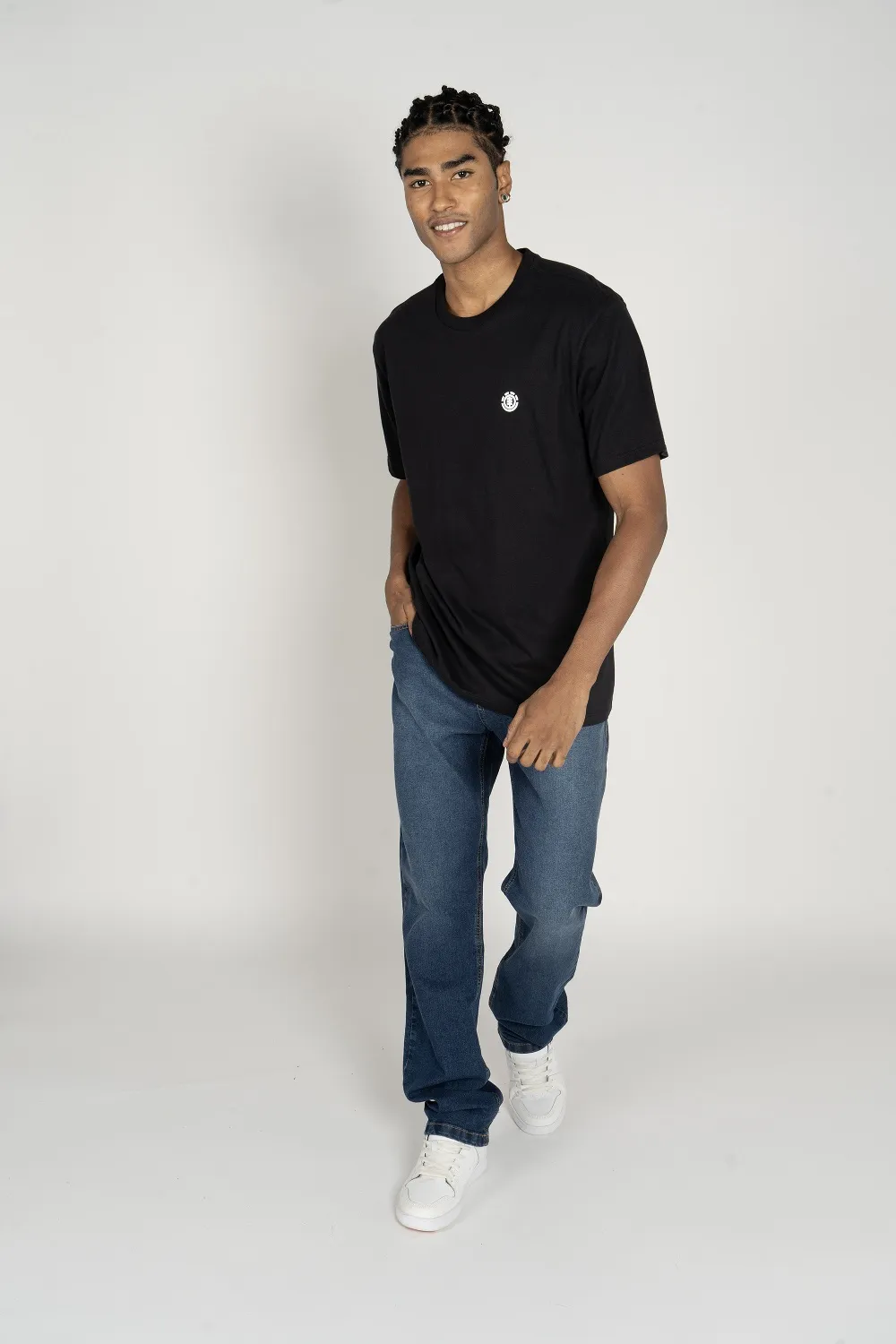 CALCA ELEMENT JEANS ESSENTIALS BLUE - AZUL